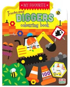 My Favourite Colouring - Trucks & Diggers