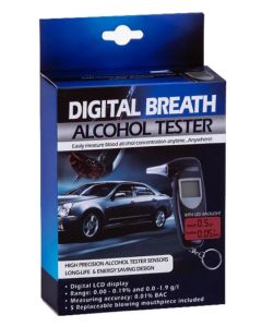 Digital Breath Alcohol Tester MOQ 4 ($9.08/each)