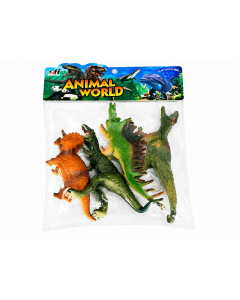 Mighty Dino World 4 pc Set - ETA JUL/AUG