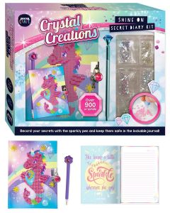 Curious Craft: Crystal Creations Shine on Diary Kit (Min Order Qty 2)