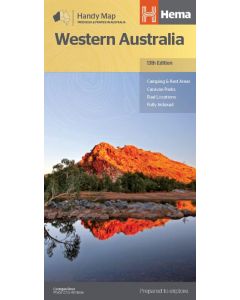 Hema Western Australia Handy Map #13 (Min Order Qty 2)
