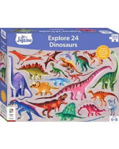 100 Piece Children's Jigsaw  Explorer  Dinosaurs (Min Order Qty: 2)