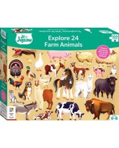 100 Piece Children's Explorer Farm Animals (Order in Multiples of 2)
