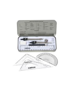 Celco 8 Piece Maths Set 909 with Compass (Min Order Qty 1) *** Special Order Item ***
