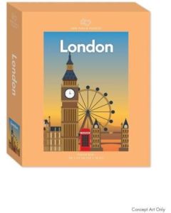 Elevate Travel Poster 500pc Jigsaw London (Order in Multiples of 2)