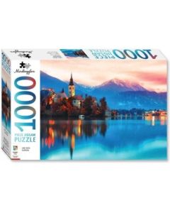 Mindbloggers 1000pc Jigsaw: Lake Bled, Slovenia (Order in Multiples of 2)
