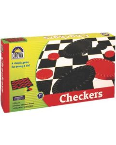 Crown Checkers Game (Min Order Qty 2)