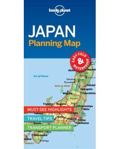 Lonely Planet Japan Planning Map (Min order Qty: 1) 