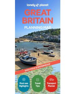 Lonely Planet Great Britain Planning Map #2