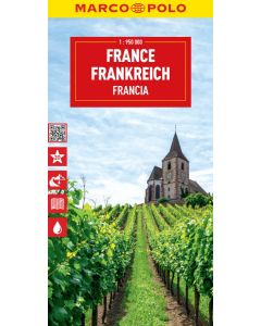 Marco Polo Map: France (Min Order Qty: 1)