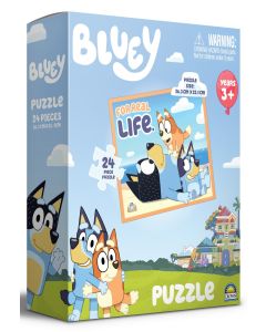 *Back in Stock* Bluey 24 Piece Puzzles Assorted (Order Qty 6)