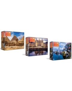 Regal 1000pce Puzzle Travel Series 3 Designs (Order in Multiples of 6)