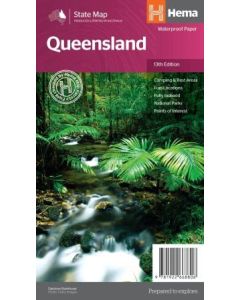 Queensland State Map 13ED (Min Order Qty: 2)
