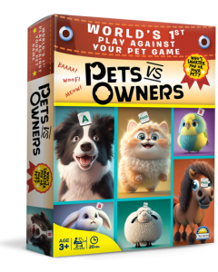 Pets Vs Owners Board Game (Order in Multiples of 2)