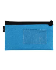 Celco Pencil Case Small 204x123mm 1 Zip with USB Pouch Marine Blue (Min Order Qty 2) 