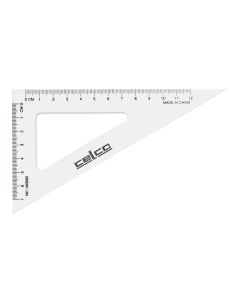 Celco Set Square 16cm 60 Degree Clear Hangsell (Min Ord Qty 1) ***Special Order Item*** 