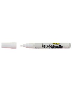 Texta Liquid Chalk Dry Wipe Marker White (Min Ord Qty 1)