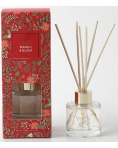 Aura & Co Christmas Reed Diffuser 50g - Mango & Guava (Pre-Order for October Delivery)