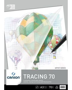 Canson Tracing Pad 70/75gsm A3 (Min Order Qty 1)