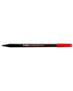Fineliner Artline Supreme Red 0.4mm (Bx 12) (Min Ord Qty 1)
