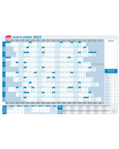 Sasco 2025 Standard Year Planner 610x870mm (Min Order Qty 1) 
