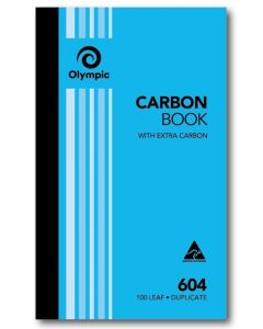 Olympic Carbon Duplicate Book No. 604 200x125 100 Leaf (Min Order Qty 2)