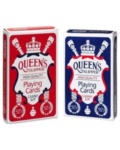 Queen's Slipper 52'S Playing Cards Display of 12 (Min Order Qty 1)