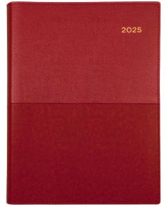 Collins 2026 Vanessa Quarto Week to View Red *Pre-Order Aug/Sept Delivery*