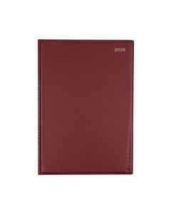 Collins 2026 Calendar Year Diary - Belmont A4 Day to Page Burgundy (SPECIAL ORDER - MOQ 5) *Pre-Order Aug/Sept Delivery*