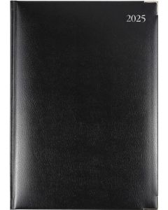 Collins 2026 Calendar Year Diary Management Bonded Leather A5 Day To Page Black (SPECIAL ORDER - MOQ 5) *Pre-Order Aug/Sept Delivery*