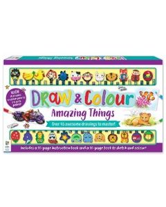 Draw and Colour Amazing Things 24-Pencil Set (Min Order Qty: 2) 