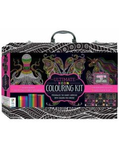 Kaleidoscope Ultimate Neon Colouring Carry Case (Min Order Qty 1)