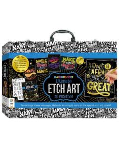 Ultimate Kaleidoscope Etch Art Carry Case: Be Positive (Min Order Qty 1)