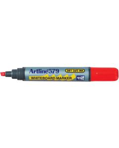 Artline 579 Whiteboard Marker Chisel Red Box of 12 (Min Order Qty 1)