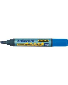 Artline 579 Whiteboard Marker Chisel Blue Box of 12 (Min Ord Qty 1)