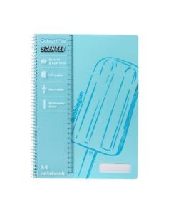 Colourhide A4 120page Notebook - Bubblegum (Min Order Qty: 2)