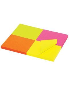 Marbig Sticky Notes 40x50mm  Mini Brilliance (Min Order Qty 2)