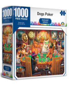Crown 1000pce Puzzle – Radiant Series 2  (3 Assorted) Order Qty 3