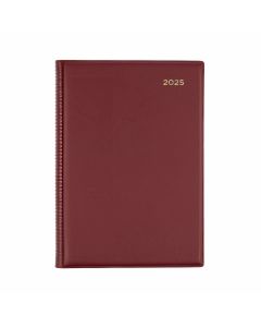 Collins 2026 Calendar Year Diary - Belmont A5 Day to Page Burgundy (SPECIAL ORDER - MOQ 5) *Pre-Order Aug/Sept Delivery*