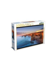 Tilbury 1000 Piece Jigsaw Puzzle The 12 Apostles Sunset (Order in Multiples of 2)
