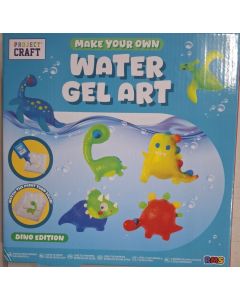 Make your own Water Gel Art Dino