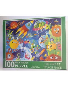 100 Piece Puzzle Space Race