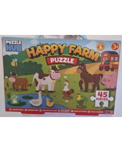 45 Piece Puzzle Happy Farm