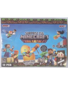 Minecraft Surprise Egg CDU of 12