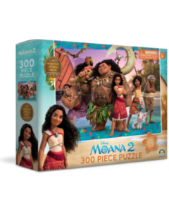 Disney Moana 2  - 300 Piece Puzzle (2 Assorted) Order Qty 2