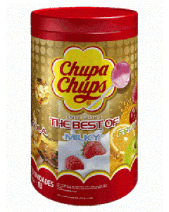 Chupa Chups The best of Tube of 100 (Min order Qty 1)