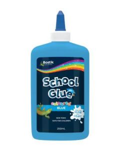 Bostik School Glue  250ml Blue  (Min Order Qty 1)
