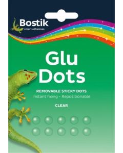 Bostik Glu Dots Removable 64 Dots per pack