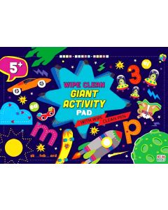 Boys Giant Wipe Clean Activity Pad