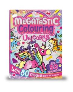 Megatastic Colouring Book Unicorns (Min Ord Qty 3) 